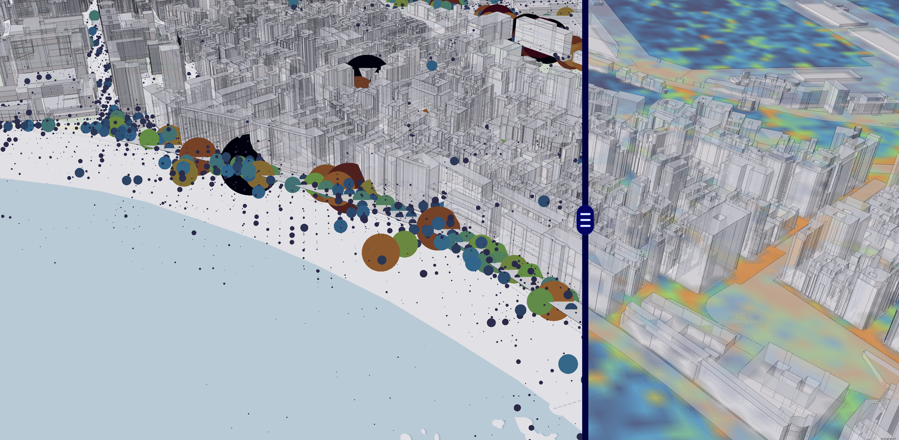 Visor de calidad del aire de Coruña